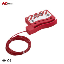 Universal Cable Lockout Tagout oem Retractable Small Cable Lock